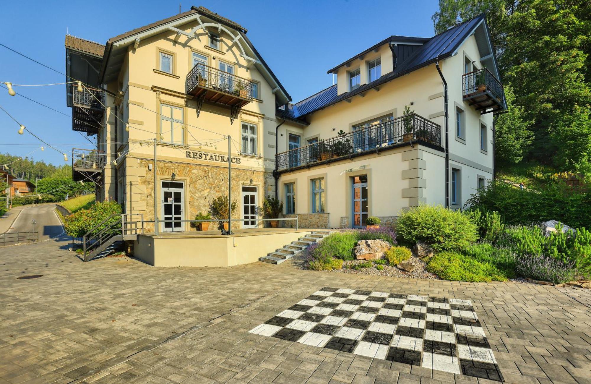 Residence Vyhlidka Janske Lazne Bagian luar foto