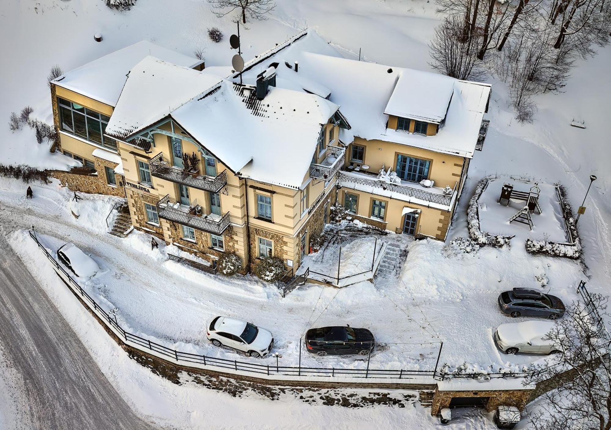 Residence Vyhlidka Janske Lazne Bagian luar foto