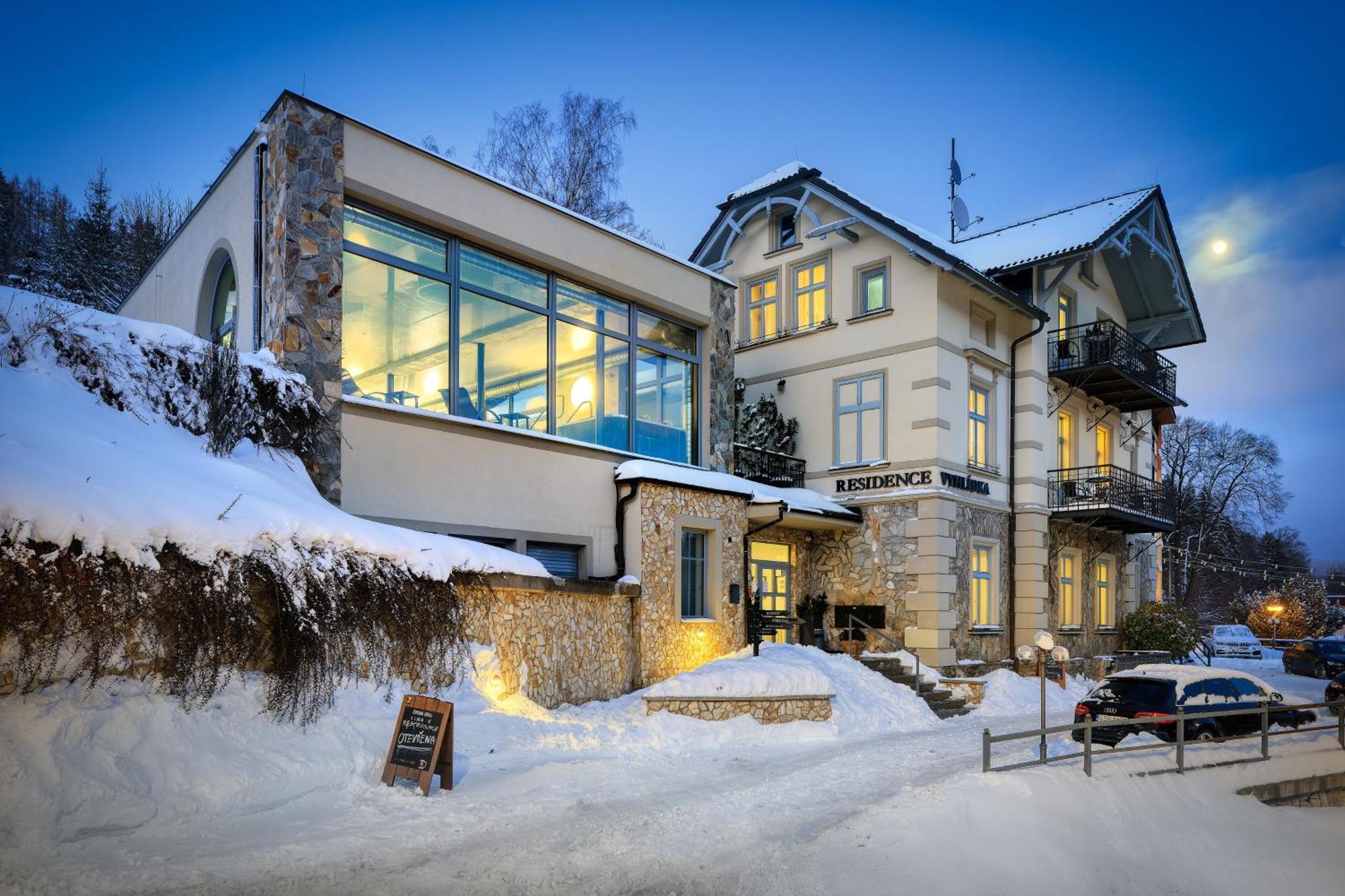 Residence Vyhlidka Janske Lazne Bagian luar foto