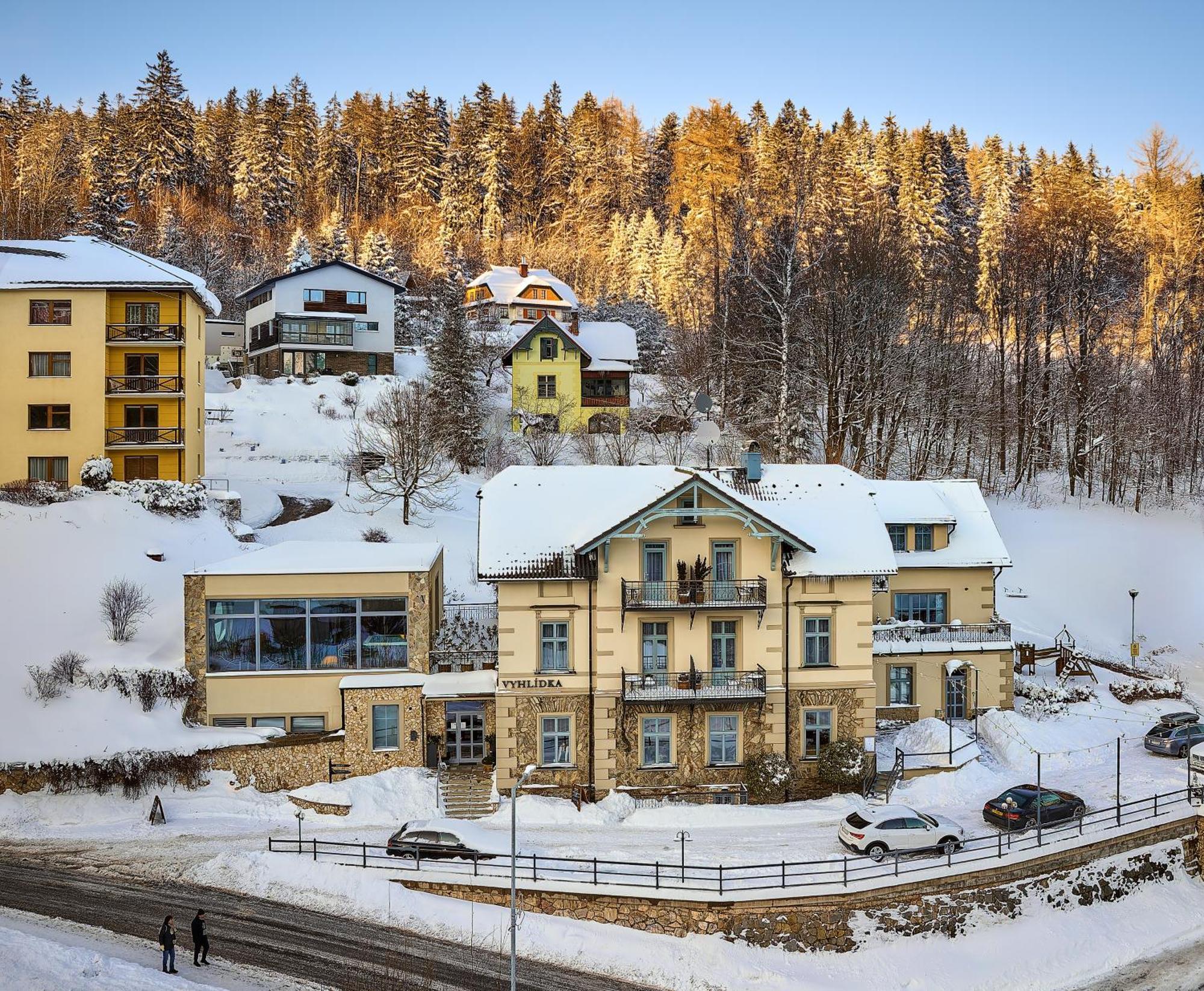 Residence Vyhlidka Janske Lazne Bagian luar foto